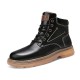 winter latest  ised martin boot good quality glossy upper waterproof boots vintage winter high cut boots men