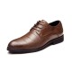 spring new Business leather shoes men's breathable leisure work leather shoes